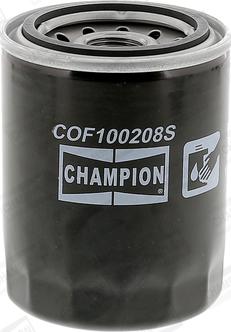 Champion COF100208S - Filtre à huile cwaw.fr