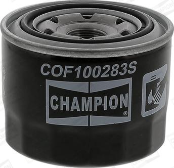 Champion COF100283S - Filtre à huile cwaw.fr