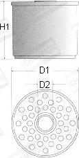 Champion L131/606 - Filtre à carburant cwaw.fr