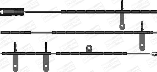 Champion WWI271 - Contact d'avertissement, usure des plaquettes de frein cwaw.fr