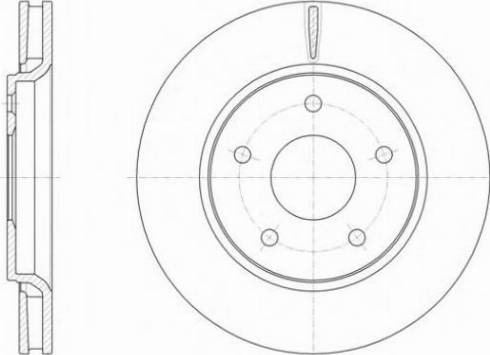 Chrysler 6803 2944AB - Disque de frein cwaw.fr