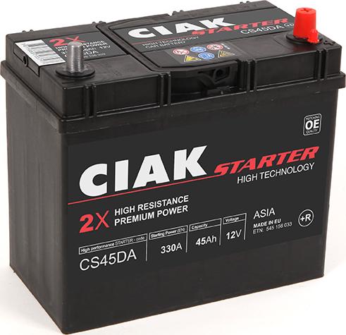 CIAKStarter CS45DA - Batterie de démarrage cwaw.fr