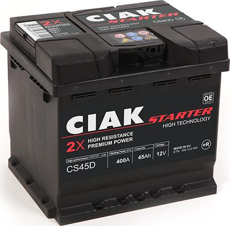 CIAKStarter CS45D - Batterie de démarrage cwaw.fr