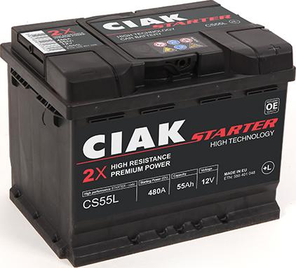 CIAKStarter CS55L - Batterie de démarrage cwaw.fr