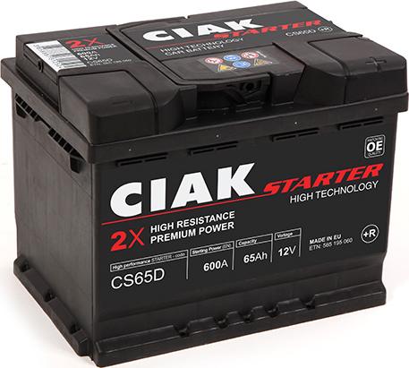 CIAKStarter CS65D - Batterie de démarrage cwaw.fr