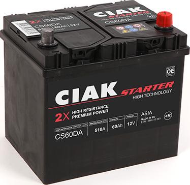 CIAKStarter CS60DA - Batterie de démarrage cwaw.fr