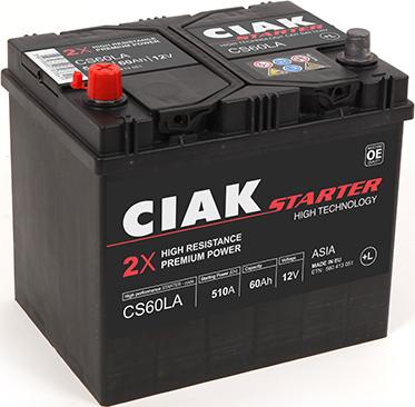 CIAKStarter CS60LA - Batterie de démarrage cwaw.fr