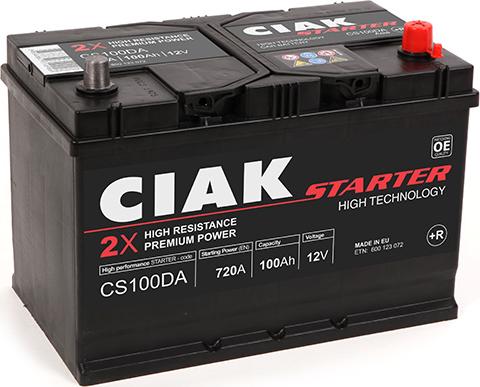 CIAKStarter CS100DA - Batterie de démarrage cwaw.fr