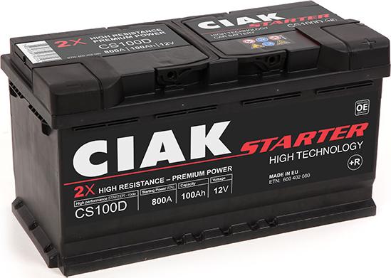 CIAKStarter CS100D - Batterie de démarrage cwaw.fr