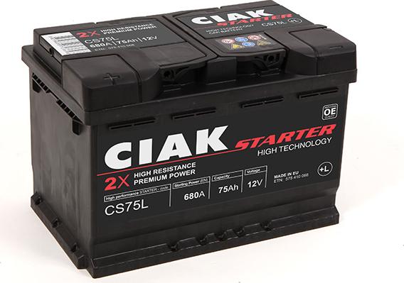 CIAKStarter CS75L - Batterie de démarrage cwaw.fr