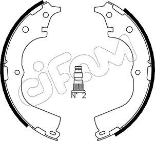 Cifam 153-426 - Jeu de mâchoires de frein cwaw.fr