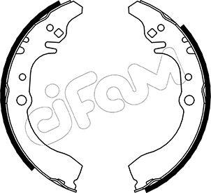 Cifam 153-040 - Jeu de mâchoires de frein cwaw.fr