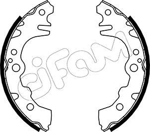 Cifam 153-042 - Jeu de mâchoires de frein cwaw.fr