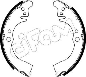 Cifam 153-035 - Jeu de mâchoires de frein cwaw.fr