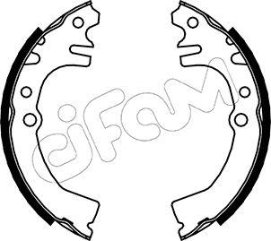 Cifam 153-038 - Jeu de mâchoires de frein cwaw.fr