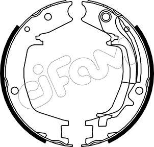 Cifam 153-179Y - Jeu de mâchoires de frein, frein de stationnement cwaw.fr