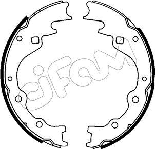 Cifam 153-202 - Jeu de mâchoires de frein cwaw.fr