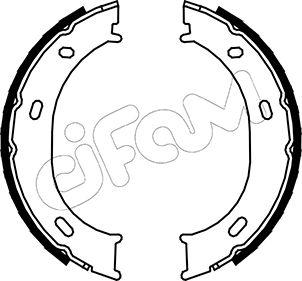 Cifam 153-239 - Jeu de mâchoires de frein, frein de stationnement cwaw.fr