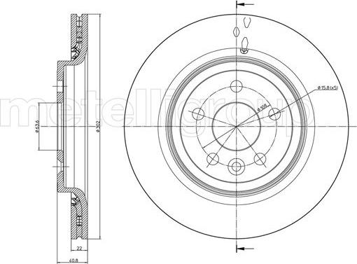 Cifam 800-993C - Disque de frein cwaw.fr