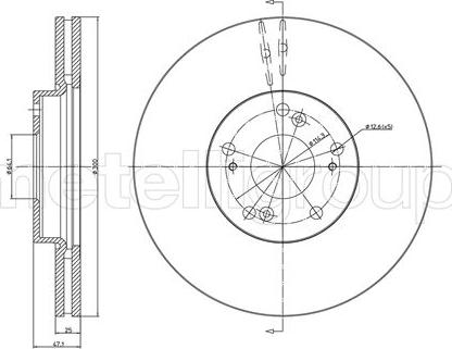 Cifam 800-997C - Disque de frein cwaw.fr