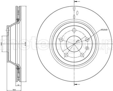 Cifam 800-941C - Disque de frein cwaw.fr