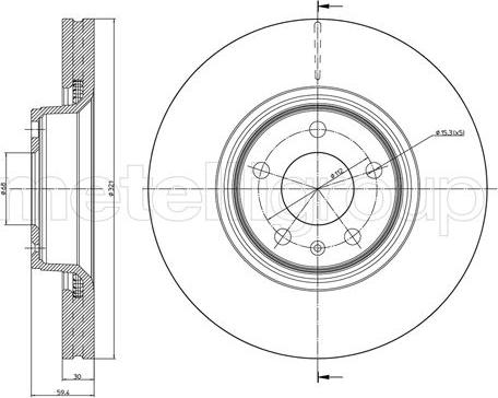 Cifam 800-916C - Disque de frein cwaw.fr