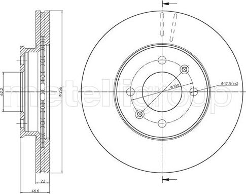 Cifam 800-930C - Disque de frein cwaw.fr