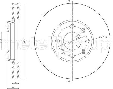 Cifam 800-490C - Disque de frein cwaw.fr