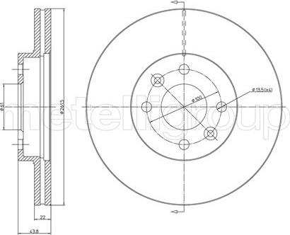 Cifam 800-550C - Disque de frein cwaw.fr