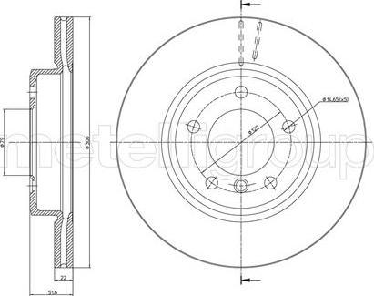 Cifam 800-515C - Disque de frein cwaw.fr