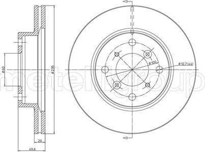 Cifam 800-510 - Disque de frein cwaw.fr