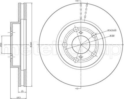 Cifam 800-512C - Disque de frein cwaw.fr