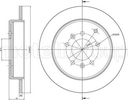 Cifam 800-583 - Disque de frein cwaw.fr