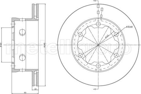 Cifam 800-645 - Disque de frein cwaw.fr