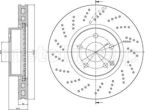 Cifam 800-1459FC - Disque de frein cwaw.fr