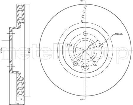 Cifam 800-1476C - Disque de frein cwaw.fr