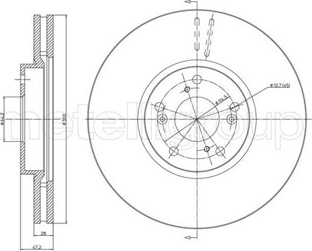 Cifam 800-1686C - Disque de frein cwaw.fr