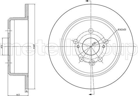 Cifam 800-1672C - Disque de frein cwaw.fr