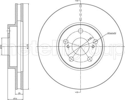 Cifam 800-1057C - Disque de frein cwaw.fr