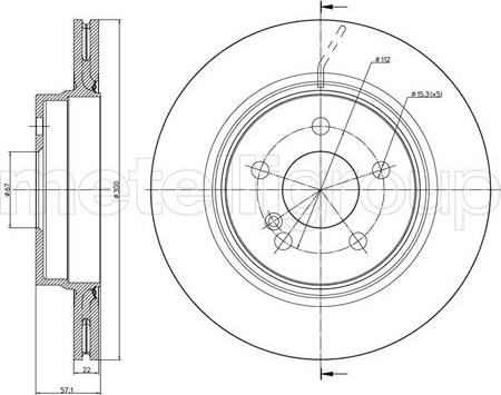 Cifam 800-1027C - Disque de frein cwaw.fr