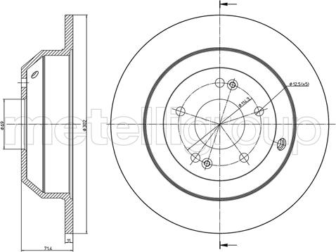 Cifam 800-1347C - Disque de frein cwaw.fr