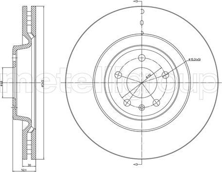 Cifam 800-1250C - Disque de frein cwaw.fr