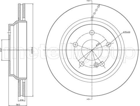 Cifam 800-1727C - Disque de frein cwaw.fr