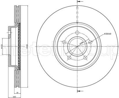 Cifam 800-892C - Disque de frein cwaw.fr