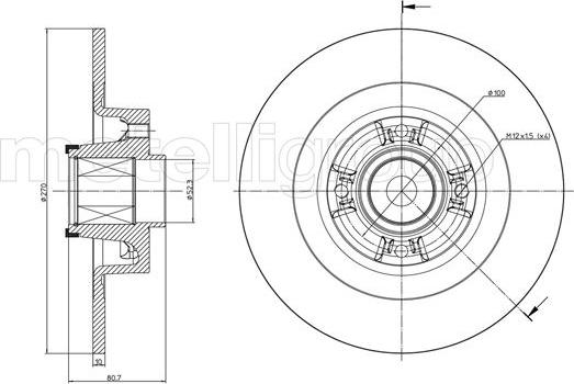 Cifam 800-804 - Disque de frein cwaw.fr