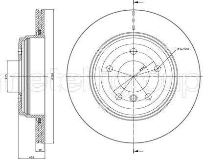 Cifam 800-815C - Disque de frein cwaw.fr