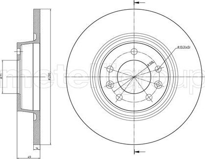 Cifam 800-888C - Disque de frein cwaw.fr