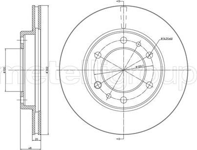 Cifam 800-364 - Disque de frein cwaw.fr