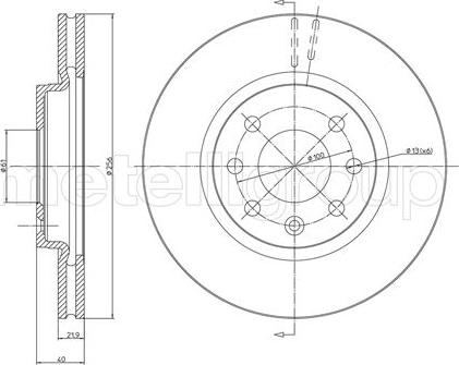 Cifam 800-294 - Disque de frein cwaw.fr