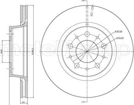 Cifam 800-201 - Disque de frein cwaw.fr